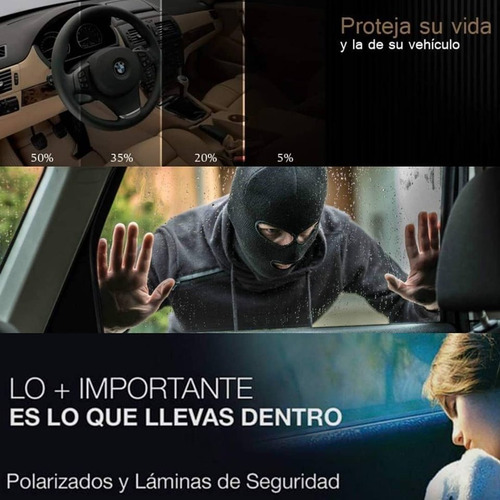 Laminas De Seguridad Polarizadas Y Transparentes A Domicilio