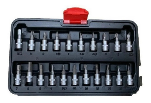 Set Caja Herramientas Juego Llave Tubo Kit 46 Piezas Estuche