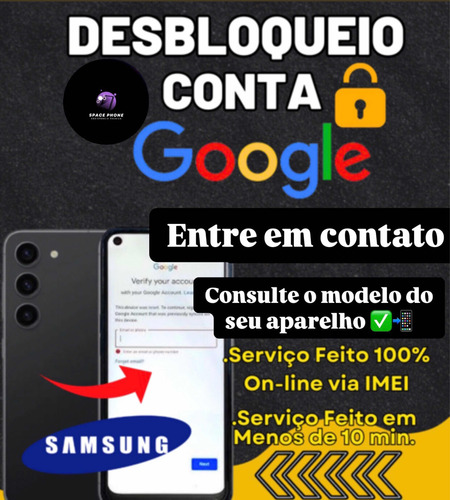 Desbloqueio Conta Google Via Imei