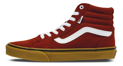 Tenis Active Rojos Filmore Hi Hombre Vans Vans