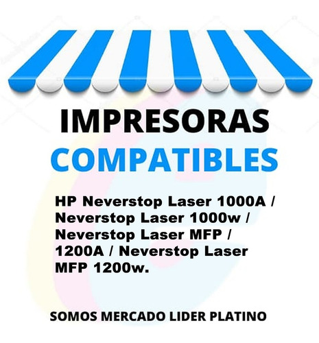 Imagen 2 de 6 de Toner Hp 103a W1103a Neverstop 1000 1200 1103a Original