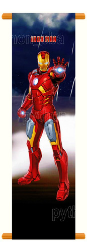 Cuadro Banner Iron Man - Ironman - Listos Para Colgar