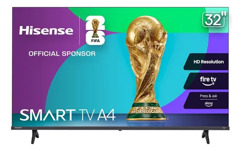Hisense Smart Fire Tv Hd Série A4 De 32 Polegadas (32a4hnf)
