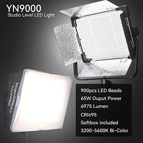 Luz De Vídeo Led Yongnuo Yn9000 Para Fotografía De Estudio Y