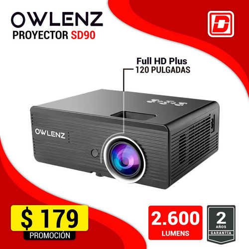 Imagen 9 de 10 de Proyector 1500 Lumenes Wifi Full Hd,(2 Años Garantia)