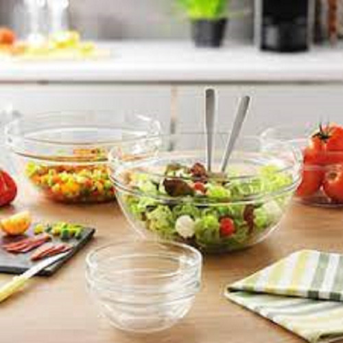 Ensaladera Bowl De Vidrio Apilable Luminarc 23 Cm