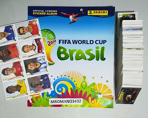 Album Panini Mundial Brasil 2014 Set Completo + Coca Cola