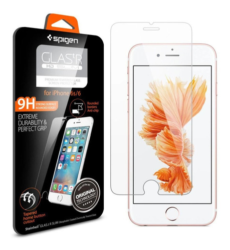 Película Vidro Spigen Original iPhone SE 2020 Glas.tr Slim