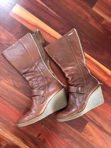 Botas Caña Alta Marrones Talle 37