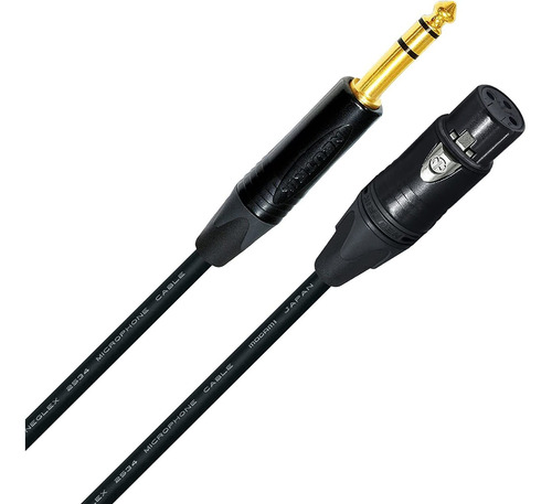 Cable De Conexion De Audio 1/4  Trs Macho A Xlr Hembra |n...