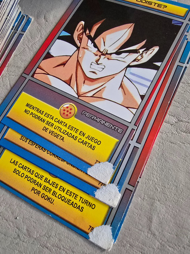 Cartas Dragón Ball Z Cromeros Cartas Dragón Ball Z Cromeros Español (Usado)