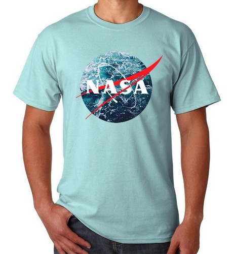 Playeras Coleccion 4 Logos Nasa Arte Diferentes Unx + Regalo