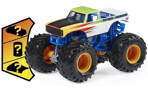 Carro Monster Jam Storm Damage 1:64 Sunny