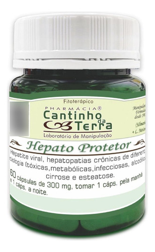 Capsula Hepato Protetora - 60 Capsulas