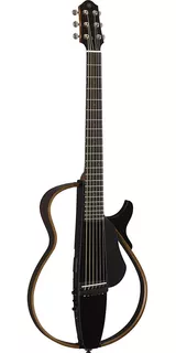 Violão Silent Cordas Em Aço SLG 200s Tbl Preto C Bag Yamaha