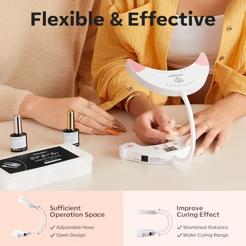 Lámpara Uv Led Para Uñas Lámpara Uv De Cuello De Cisne Para