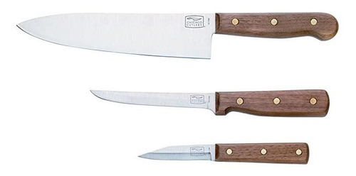 Chicago Cutlery Wood Cuchillo  Set 8  PuLG Carbon Blister P