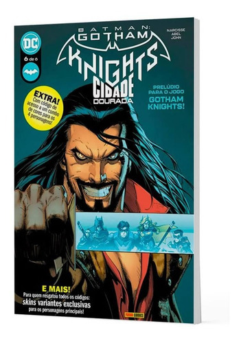 Batman: Gotham Knights - A Cidade Dourada Vol.06, De Evan Narcisse., Vol. 6. Editora Panini, Capa Mole Em Português, 2023