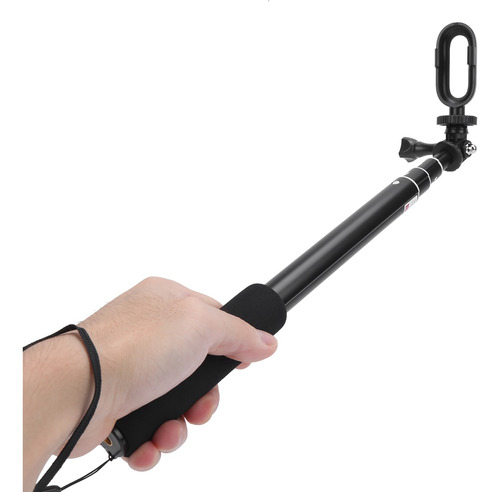 Funda Selfie Stick Kit Para Cámara Deportiva, Clip Protector