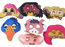 Comprar Antifaces Rey Leon Goma Eva Cotillon Antifaces Leon