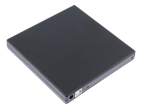 Unidad Externa Unidad De Dvd Usb 2.0 Protable Cd Negro Negro