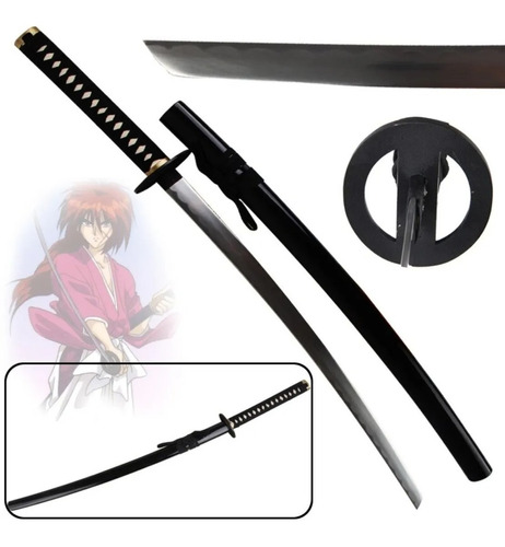 Espada Katana Japonesa Samurai Tamanho Real 100cm