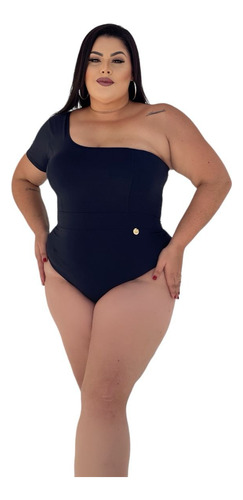 Body Plus Size Mula Manca Poliamida Modeladora Premium Luxo 