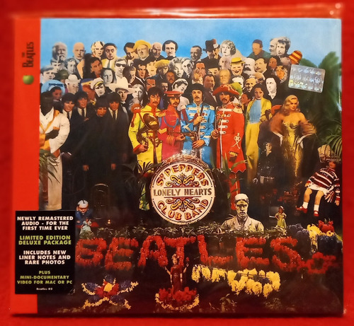 The Beatles Sgt Pepper's Lonely Hearts Cd+libro Remaster E 