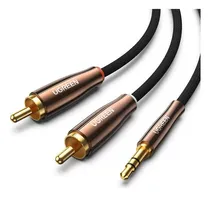 Comprar Cable De Audio Rca De 2 Metros Plug Jack 3.5mm A Aux Ugreen