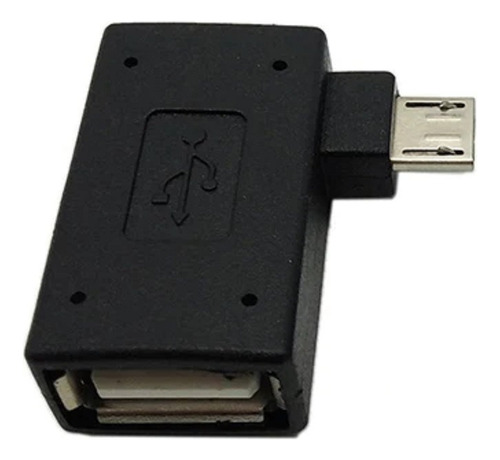 Adaptador Micro Usb Otg 90 Grados Derecho