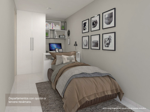 Departamento 65m2 De 2 Recamaras Con Roof Privado Y Bodega En Portales