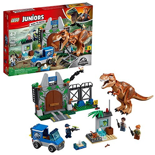 Lego Juniors4 Jurassic World T-rex Breakout 10758