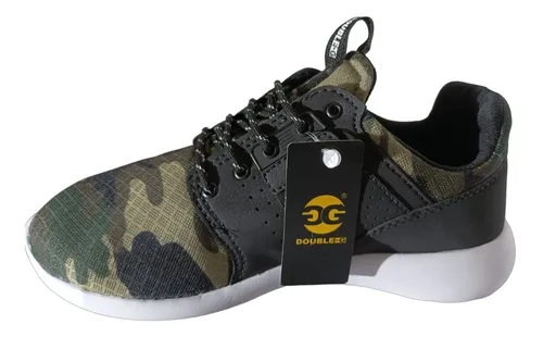 T nis Double g Jogg Walking 400751 Cor Camuflado verde Frete