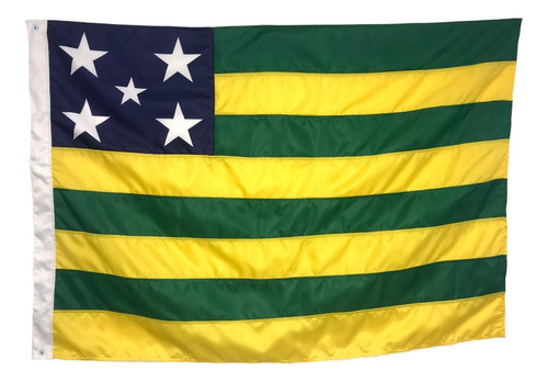 Bandeira Do Estado De Goiás 2,5 Panos (1,60 X 1,13)