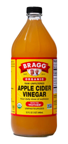 Bebida Vinagre Cidra Manz Bragg - mL a $145