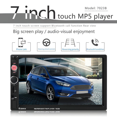Mirrorlink 7023b - Estéreo Para Coche, Mp5 Con Cámara