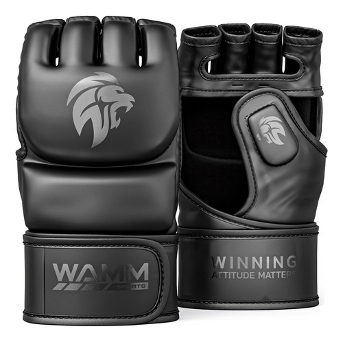 Wamm Sports Guantes Mma - Para Hombres Y Mujeres - Guantes D