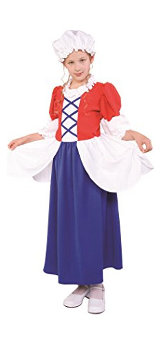 Betsy Ross Colorial Costume Child