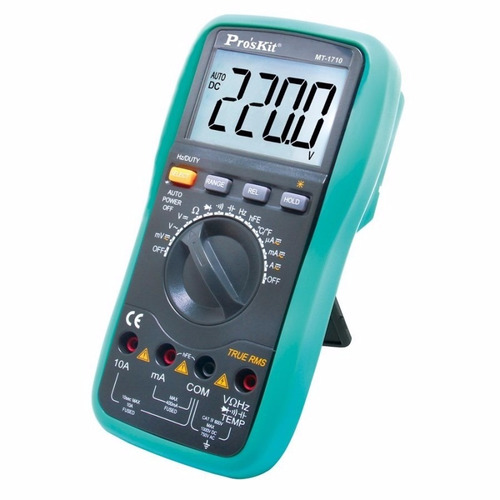 Imagen 3 de 6 de Tester Proskit Multimetro Digital Autorango True Rms