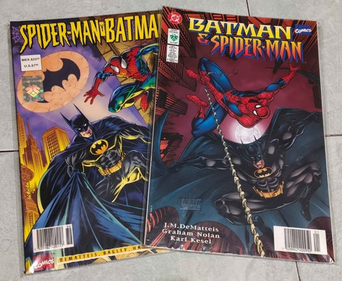 Spiderman Vs Batman 1997 Y 1998. Ed. Vid. (Usado)