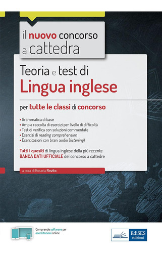 Libro: Teoria E Test Di Lingua Inglese: Manuale Di Preparazi