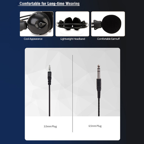 Auriculares Para Pc Con Detector De Metales, Altavoz De Alta