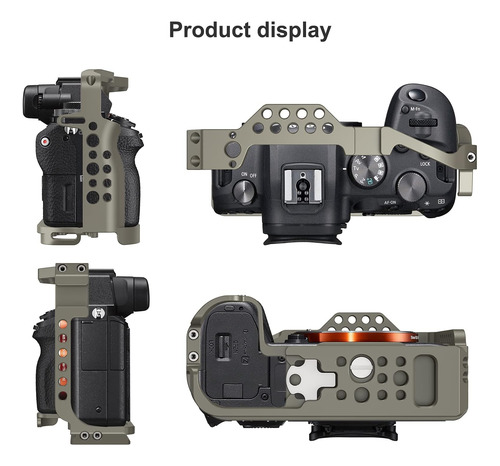 Poyincor5 R5 C R6 Cage For Canon R5 R6 R5 C, Stabilizer