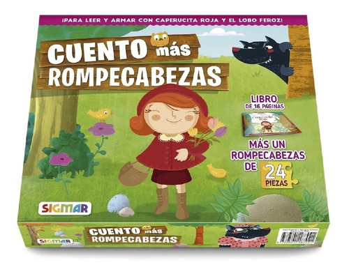 Caja Rompecabezas Con Cuentos Infantil Sigmar