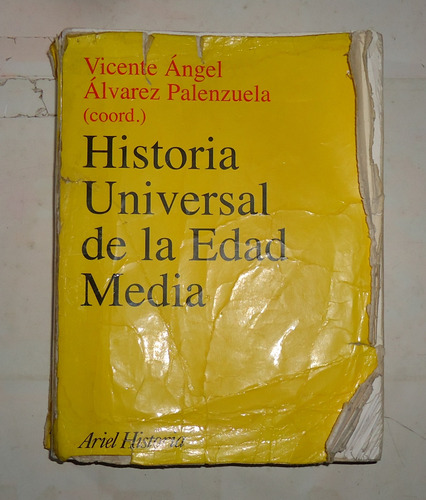 Historia Universal Edad Media Álvarez Palenzuela C/ Detalles