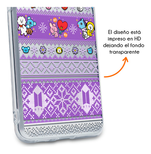 Funda Para Oppo Bts Bt21 Ugly Sweater Cooky Jeon Jung Case