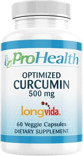 Optimized Curcumin 500mg 60caps, Prohealth,