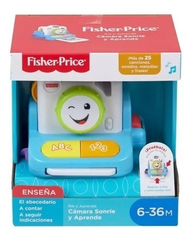 Fisher Price Cámara Sonríe Aprende