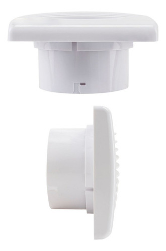 Kit Exaustor Banheiro 15cm C/ Veneziana Grade Anti Inseto