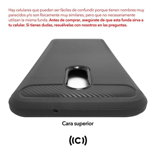 Funda Premium Oneplus 6t Case Protector Carbono One Plus 1+